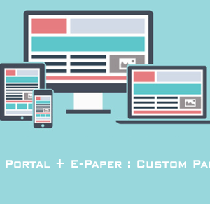 News Portal and E Paper Website Designing Services.